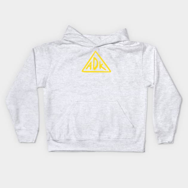 ADK Adirondacks Kids Hoodie by PodDesignShop